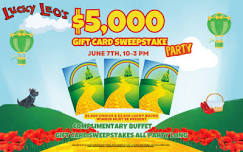Lucky Leo’s $5,000 Giveaway