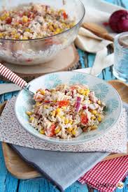 Salade De Riz Facile Et Rapide Recette Alimentation Recette Et Salade De Riz Facile