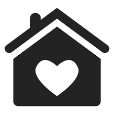 Home With A Heart Black Icon Transparent Png Svg Vector File
