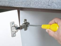 Remove hinges from the cabinet to accurately measure them. Quick Fix For Cabinet Hinges Kitchen Cabinets Hinges Kitchen Cabinets Door Hinges Replacing Cabinets