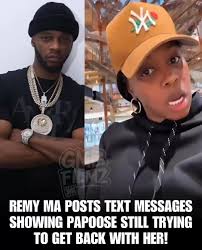 Remy Ma Posts Text Messages Showing Papoose Still Trying to Get Back with  Her! 💬👀 #RemyMa #Papoose #Receipts #RelationshipDrama