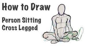 Person Sitting Cross Legged Drawing Step By Step Youtube A challenging angle to draw someone with their legs crossed. person sitting cross legged drawing step by step