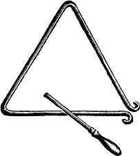Image result for imagen instrumento triangulo