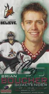 1995-96 Signature Rookies Brian Boucher #69