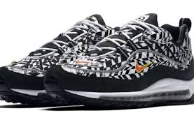 Black And White Air Max 98 Nike Air Max 98 Fractal Print Coming Soon Dr Wong Emporium Of Tings Web Magazine Nike Air Max Nike Air Nike
