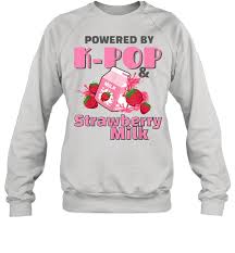 Then add the strawberries and milk to the melted ice cream and shake until it's well combined. Kawaii Strawberry Milkshake Carton Korean Powered By Kpop Shirt Hot Trend T Shirts Fasition