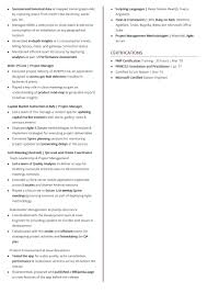 two page resume format: 2020 examples