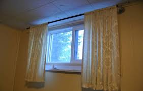 Window treatments for small basement windows. The Basement Window Curtains Decor Art From The Right Way To Basement Window Curtains Pictures