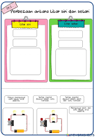 Litar ini dipanggil litar elektrik lengkap. Ejercicio De Litar Tahun 5