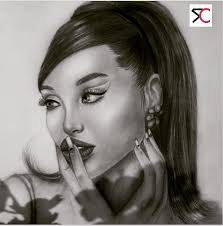 Maybe you would like to learn more about one of these? Artstation Ariana Grande Realistic Portrait Drawing By Rcartwork Rc Artwork