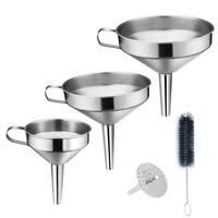 Stainless is a specialized type of steel, and there are a number of things to consider when assessing stainless steel suppliers in the u.s.a. Stainless Steel Funnel With Removable Strainer Ebay
