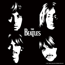 Illustrated Faces Coaster Beatles Pop Art The Beatles Beatles Silhouette