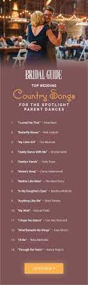 Top 60 Country Songs To Play At Your Wedding Father Daughter Wedding Songs Wedding Playlist Best Wedding Songs