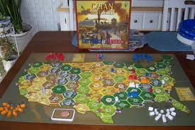 Settlers of catan is one of the most iconic board games but can be difficult to win. Settlers Of America Catan Makes A Train Game By Thousand Word Reviews Boardgamegeek