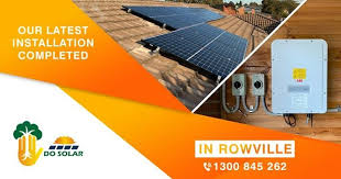 Do Solar Latest Installation Completed In Rowville Vic Solar Power System Solar Solar Panel System