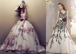 Come scegliere l'abito da sposa colorato secondo l'età e la carnagione. Abito Colorato Per Una Sposa Originale Wedding Langhe E Roero
