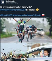 Odkryj krótkie filmy na tiktok związane z: Konfederacja Publikuje I Kasuje Mem Z Bosakiem Czarny Kon Wyborow Nadjezdza Donald Pl