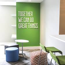 Your Business Helper Core Values Mission Statement Work Motivation Inspiration For Workp Office Wall Design Office Interior Design Modern Office Design