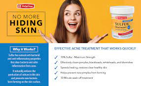 Das treatment reduziert die sebumprodution und verkleinert die poren. De La Cruz 10 Sulfur Ointment Acne Medication 2 6 Oz Usa Exp 10 2023 24286150426 Ebay