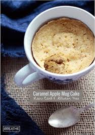 Caramel Apple Low Carb Mug Cake Gluten Free Ibih Recipe Low Carb Mug Cakes Mug Cake Low Carb Gluten Free Recipes