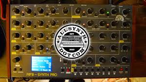 Mfb Pro Synth The Tiniest Monster Synthesizer In The World Part I Synthesizer Synth Tape Echo