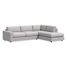 West elm doesn't post reviews on its site, and my second resource, the world of bloggers, weren't out there in droves praising or dismissing its features. Urban 2 Piece Terminal Chaise Sectional