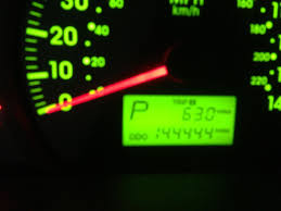 My Dash Lights Are Green I Did Not Pick The Car Because Of That Honest But The Mileage Number Was Cool Dash Lights Cool Stuff Green