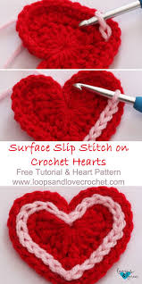 Crochet slippers & a mini heart. Easy Crochet Hearts Loops Love Crochet Free Heart Crochet Pattern Crochet Heart Pattern Crochet Heart