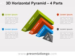 3d Horizontal Pyramid For Powerpoint Presentationgo Com