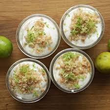 No Bake Key Lime Pie Jars Recipe By Tasty Recipe Mason Jar Cheesecake Meals In A Jar Tasty