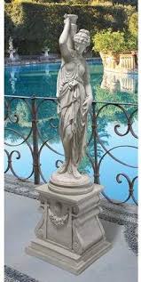 Design Toscano Dione The Divine Water Goddess Garden Statue Grande Walmart Com Garden Statues Statue Design Toscano