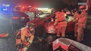 Four hospitalized after crash in Arden-Arcade
