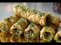 Baklava Rolls It S Easier Than Making Squares Burma Baklava Youtube Baklava Recipe Recipes Baklava