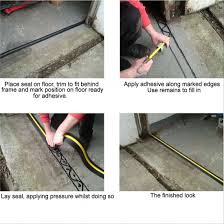 Some cultures attach special symbolism to a threshold. 9ft 6 20mm High Garage Door Rubber Floor Threshold Seal Kit
