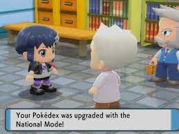 National Pokedex Upgrade Pokemon Brilliant Diamond Shining Pearl Guide Polygon