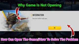 Free fire is ultimate pvp survival shooter game like fortnite battle royale. Why Game Is Not Opening How Can Open How To Solve The Problem Garena Free Fire Tgs Tamil Gaming Youtube