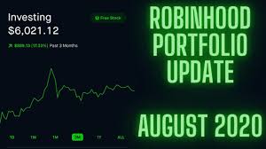 For many people, a portfolio is a collection of stocks, bonds, and cash.but more broadly, it can include other assets, like foreign currencies, gold, art, real estate, or investments in private companies. My 6 000 Portfolio Robinhood Portfolio August 2020 Youtube