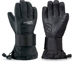 dakine wristguard jr kids ski snowboard gloves m black