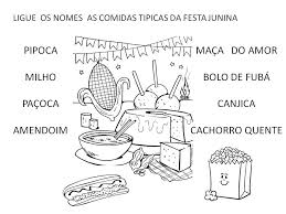 As comidas de festa junina se destacam como um dos principais atrativos dos festejos do mês de junho. Imagem De Comidas De Festa Junina Para Colorir
