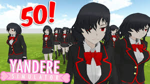 Nemesis (born hanako yamada) is a student who is exclusive to mission mode and the horror prototype easter egg. Hunted By 50 Nemesis Chan Clones Yandere Simulator Youtube