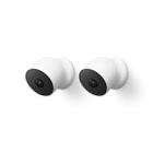 Nest Cam Outdoor or Indoor - Battery  2-Pack  GA01894-CA Google
