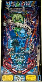 The Avengers Pinball Playfield Pinball Avengers Marvel Pinball Pinball Art Pinball Machine