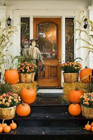 These easy outdoor halloween decor ideas are guaranteed to cast a spooky spell over the whole neighborhood. 50 Outdoor Halloween Decorations You Can Leave Up All Fall Southern Living