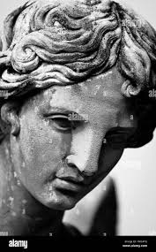 Angelo triste Foto e Immagini Stock in Bianco e Nero