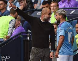 18 january 1971 santpedor, catalunya. Pep Guardiola And Sergio Aguero In Furious Touchline Bust Up After Striker Subbed Caught On Live Tv