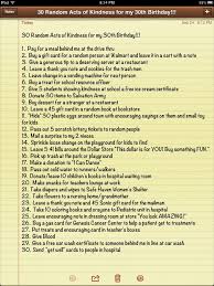 30th Birthday Things To Do For Her Pin By Megan Stathakis On Random Favorites Random Acts Of Kindness Birthday Ideas For Her 30th Birthday Activities