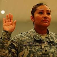 Staff Sgt. Jefferson Bailey stands in front of the