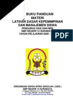 Latihan dasar kepemimpinan fisik biasanya. Materi Latihan Dasar Kepemimpinan Osis
