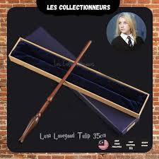 Unicorn hair is the most common, reliable and versatile wand core. Harry Potter Series Luna Lovegood Tulip Second Wand Magic Wand Shopee Malaysia