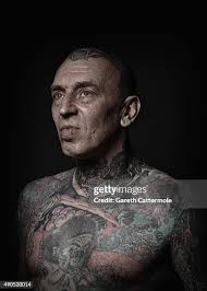 Andrew Bostock is photographed at the London Tattoo Convention at... News  Photo